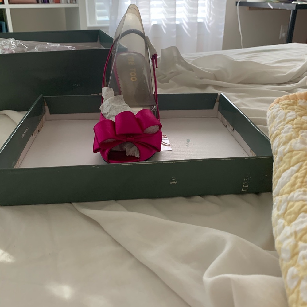 Me too shoes, hot pink